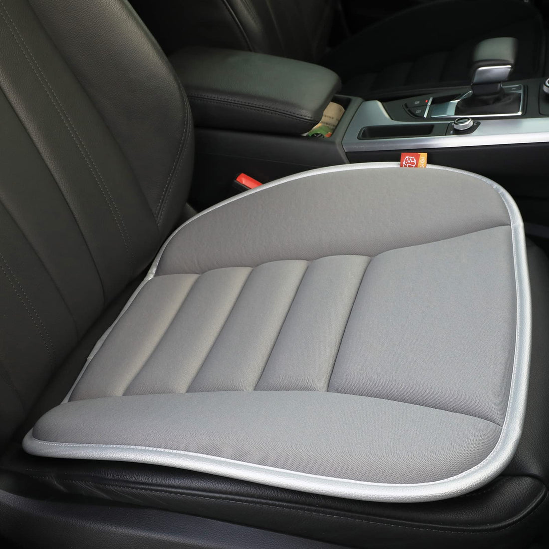 RaoRanDang Car Seat Cushion Pad for Driving Seat Cushions for Office Chairs/Truck Memory Foam Seat Cushion Comfortable and Durable, Gray