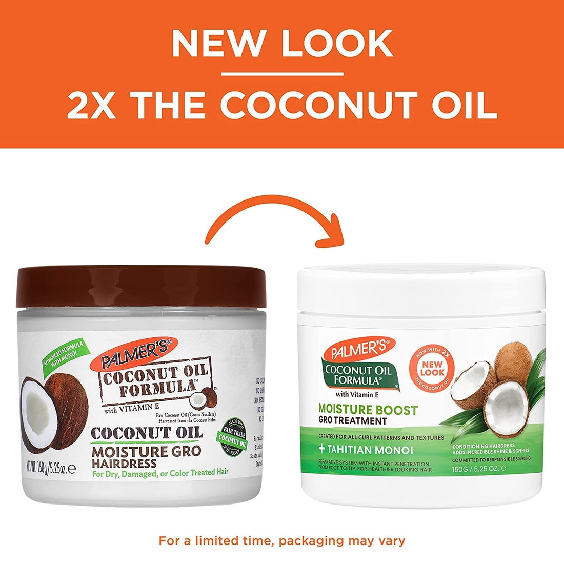 Palmer's Coconut Oil Moisture Gro Hairdress, 5.25 Ounce