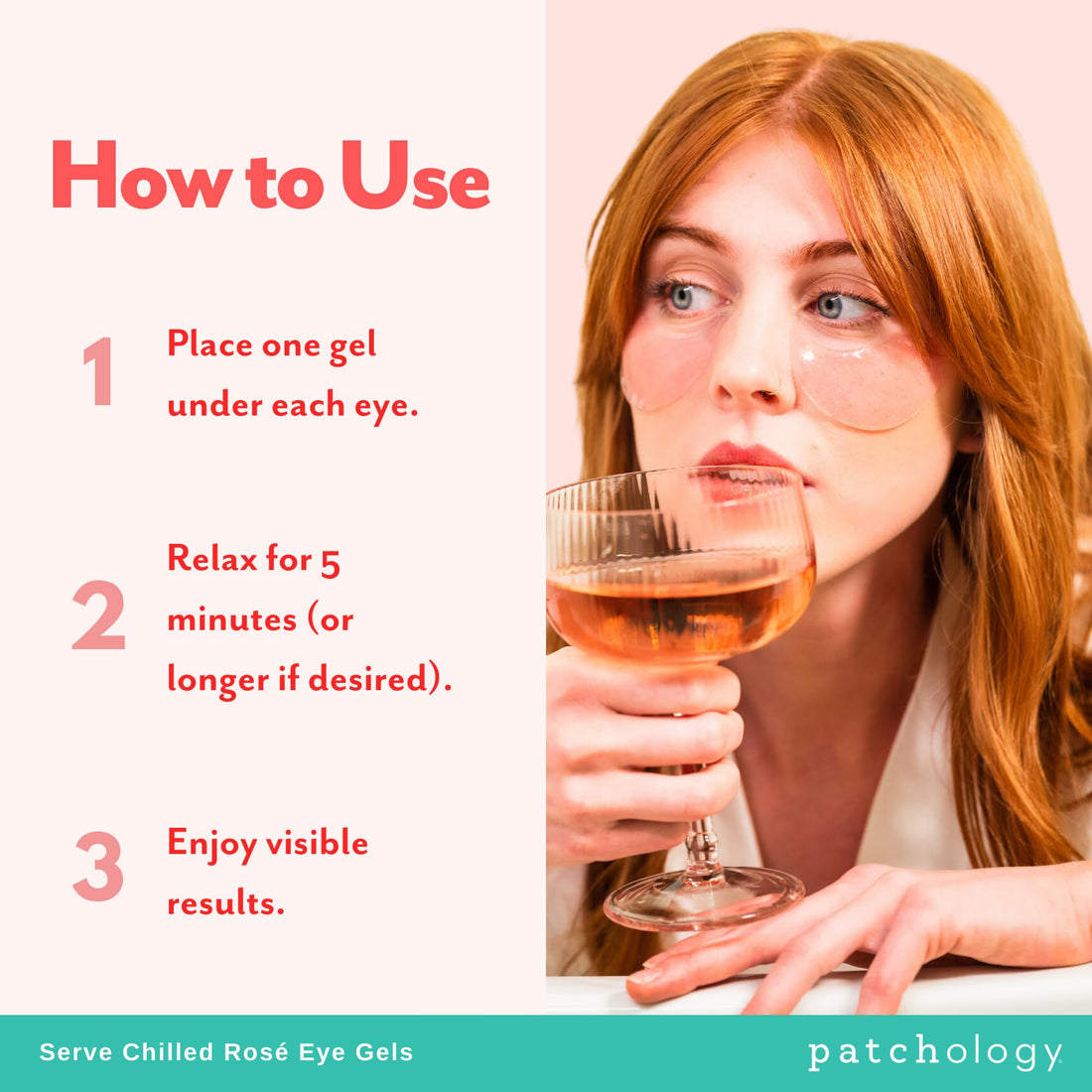 Serve Chilled RosÃƒ© Eye Gel- 5 Pack