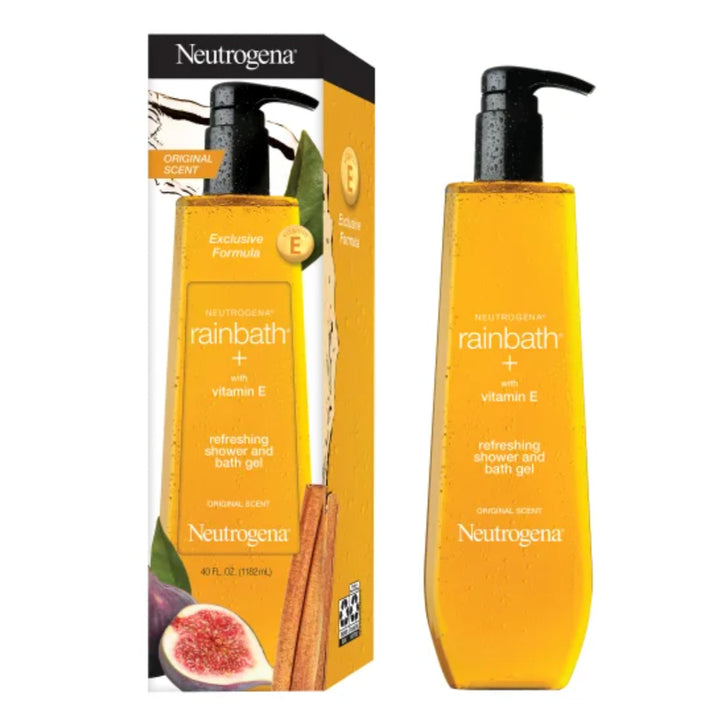 Neutrogena Rainbath Refreshing Shower and Bath Gel 40 Oz Bottle, Pack of 2