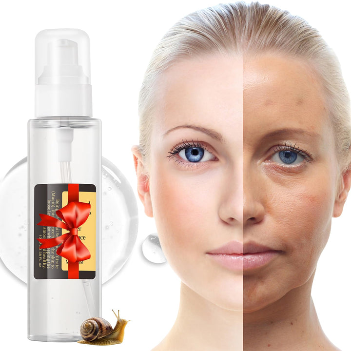 BYOTOUTY Snail Mucin Serum, Advanced Snail 96 Mucin Power Essence, Face Serum for Women & Men, Facial Snail Mucin Repairing Essence for Moisturizer, Hydrating, Anti Aging, 3.38 Fl Oz/100ml