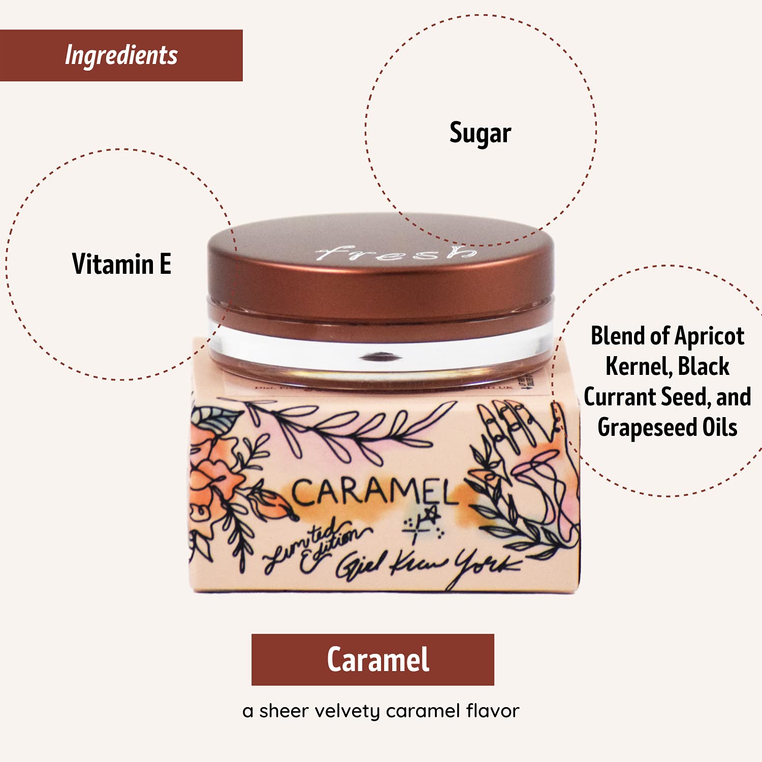Fresh Sugar Lip Caramel Hydrating Balm 0.2oz/6ml