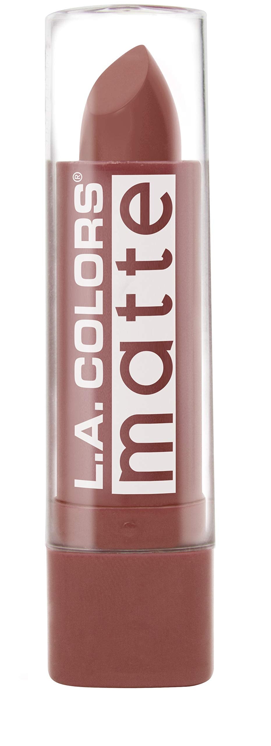 L.A. COLORS Matte Lipstick, Caramel Cream, 3 g