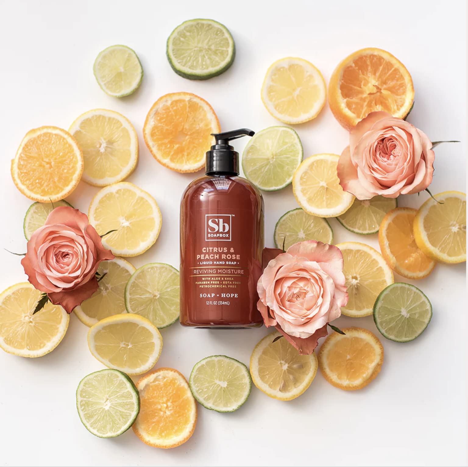 Soapbox Liquid Hand Soap, Lavender & Marshmallow Root, Moisturizing Hand Wash for Kitchen and Bathroom, 12 Ounce Pump Bottles (Pack of 3)