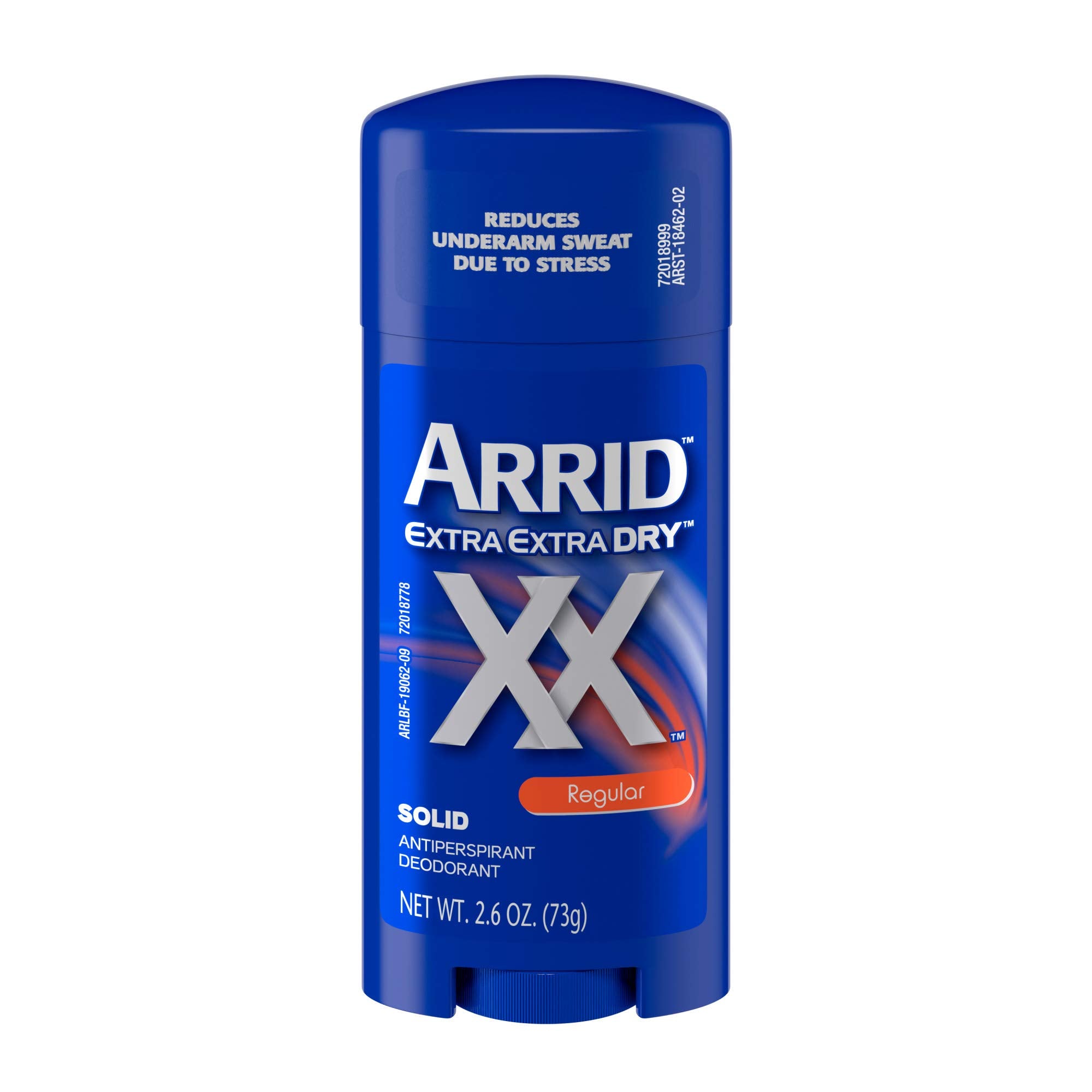 Arrid XX Extra Extra Dry Solid Antiperspirant Deodorant, Regular, 2.6 Oz (Pack of 6)