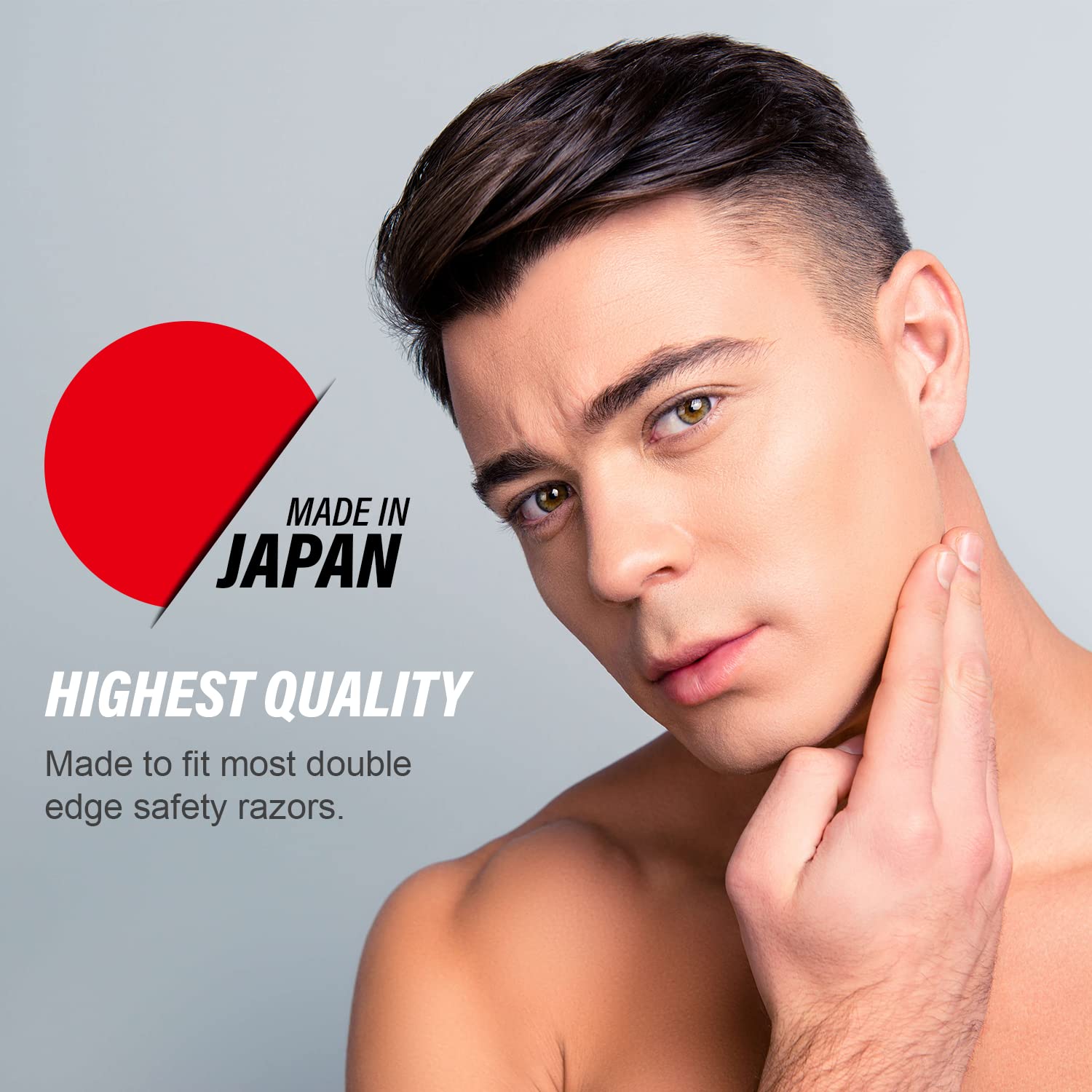 30 Feather Razor Blades NEW Hi-stainless Double Edge