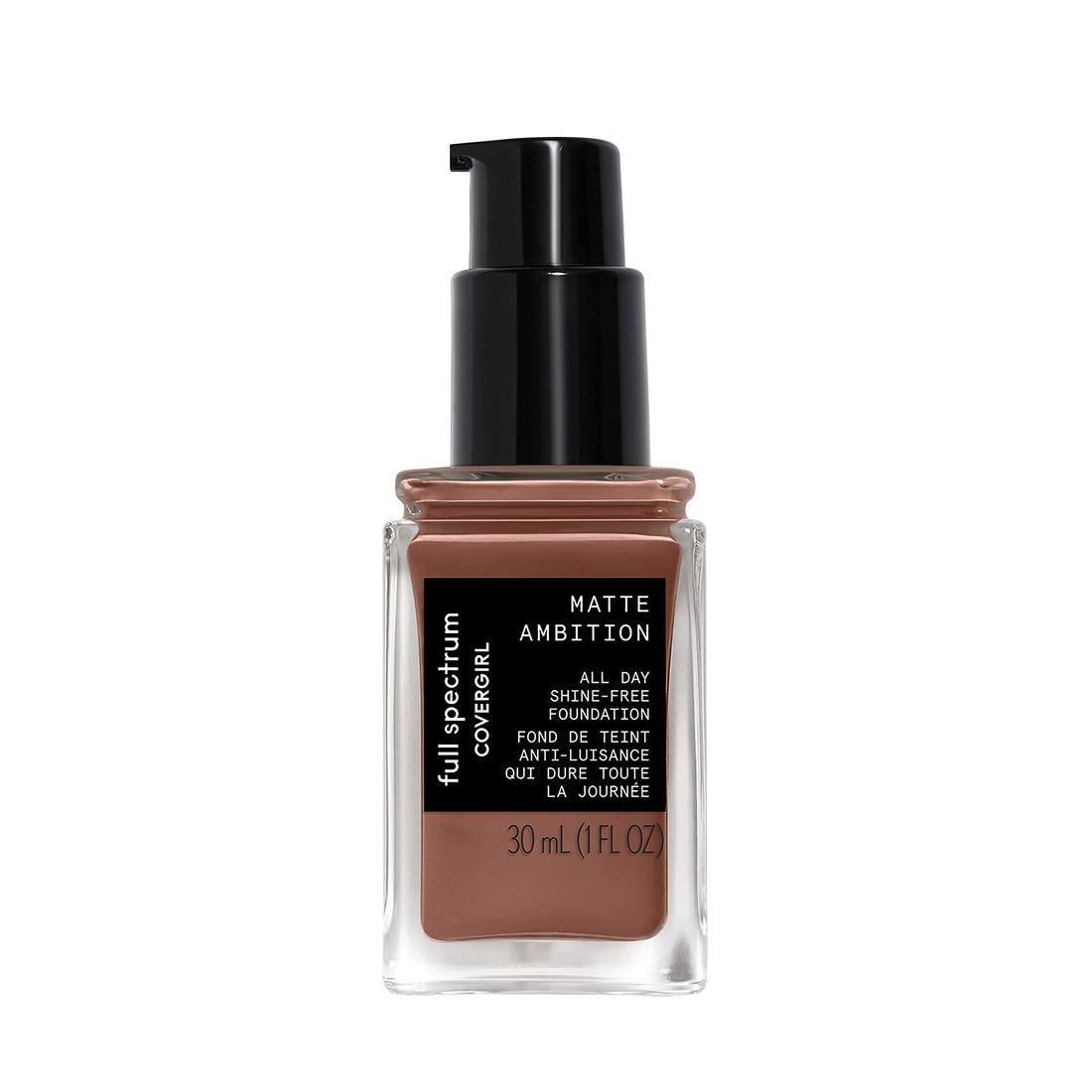 Covergirl Matte Ambition, All Day Foundation, Deep Cool 1, 1.01 Ounce