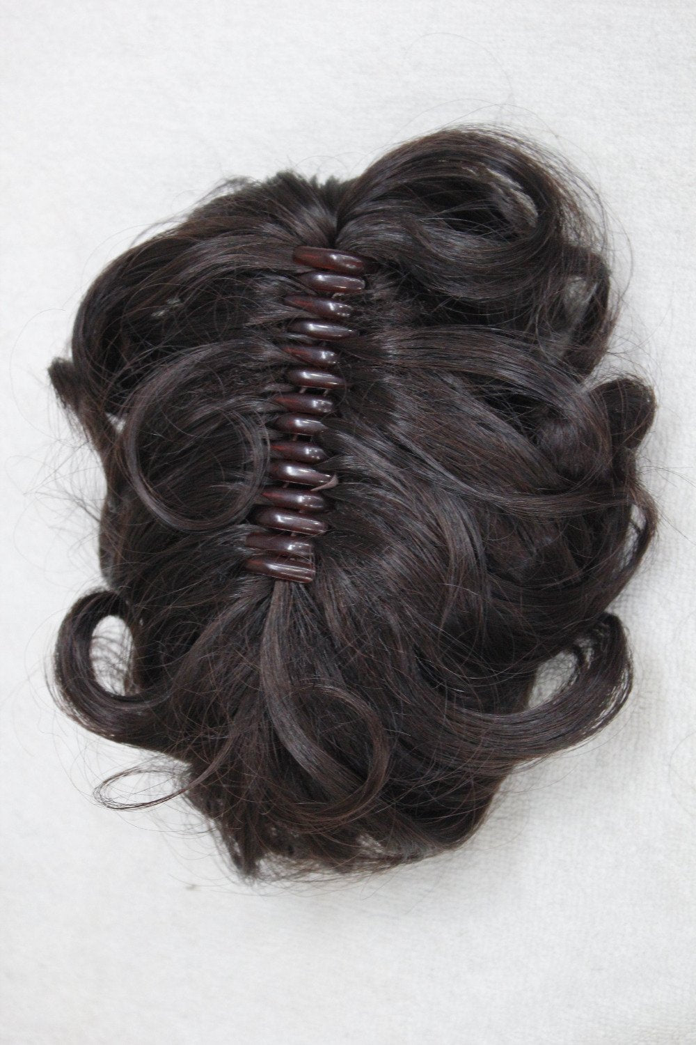 Lydell Short Ponytail Hair Piece Extension Wavy Claw...