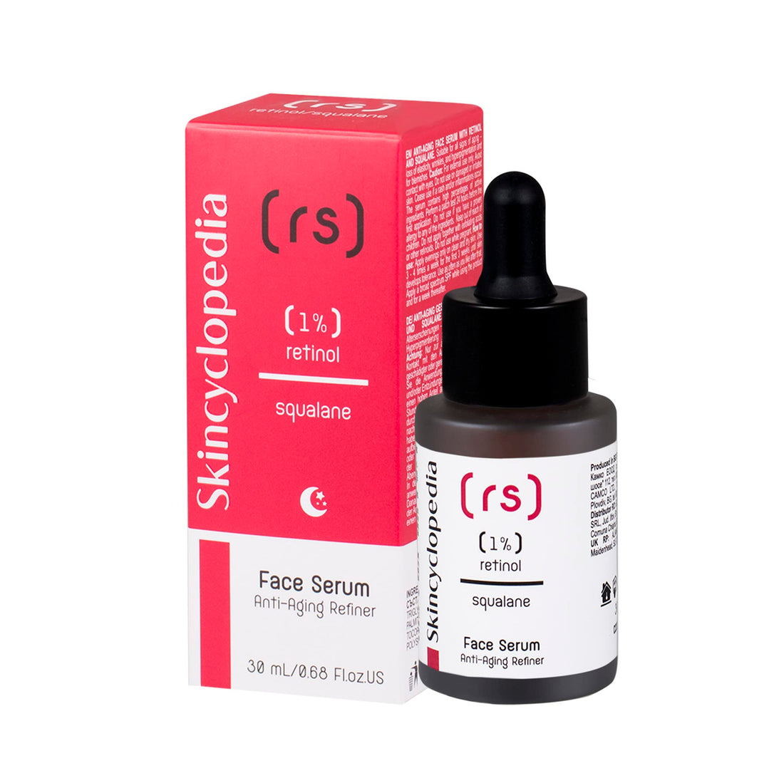 Skincyclopedia Retinol Face Serum, Brightens Skin Tone, Wrinkle & Fine Lines Refinement, Blemish Correction, Luminous Appearance & Smooths Skin
