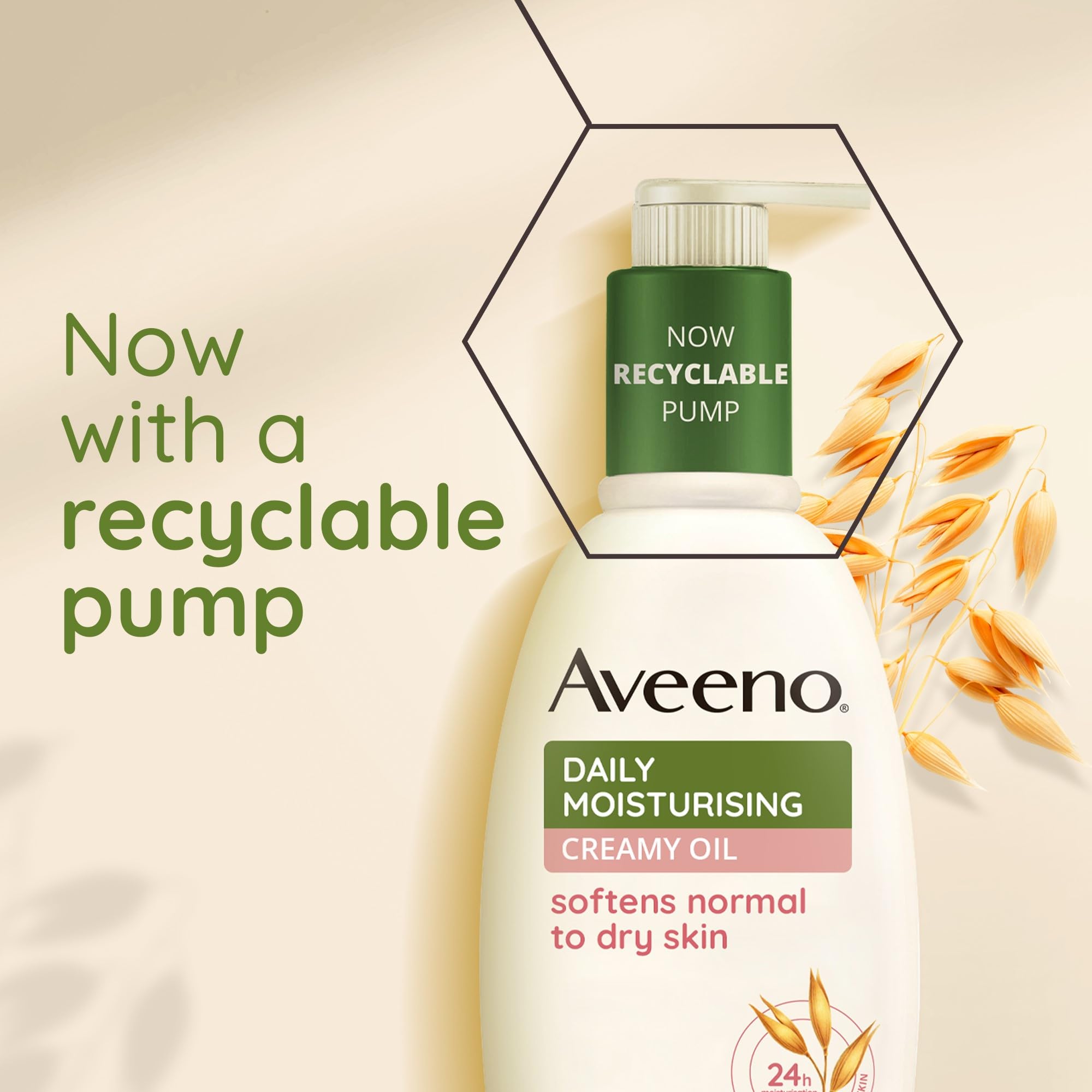 Aveeno Creamy Moist Oil 300ml