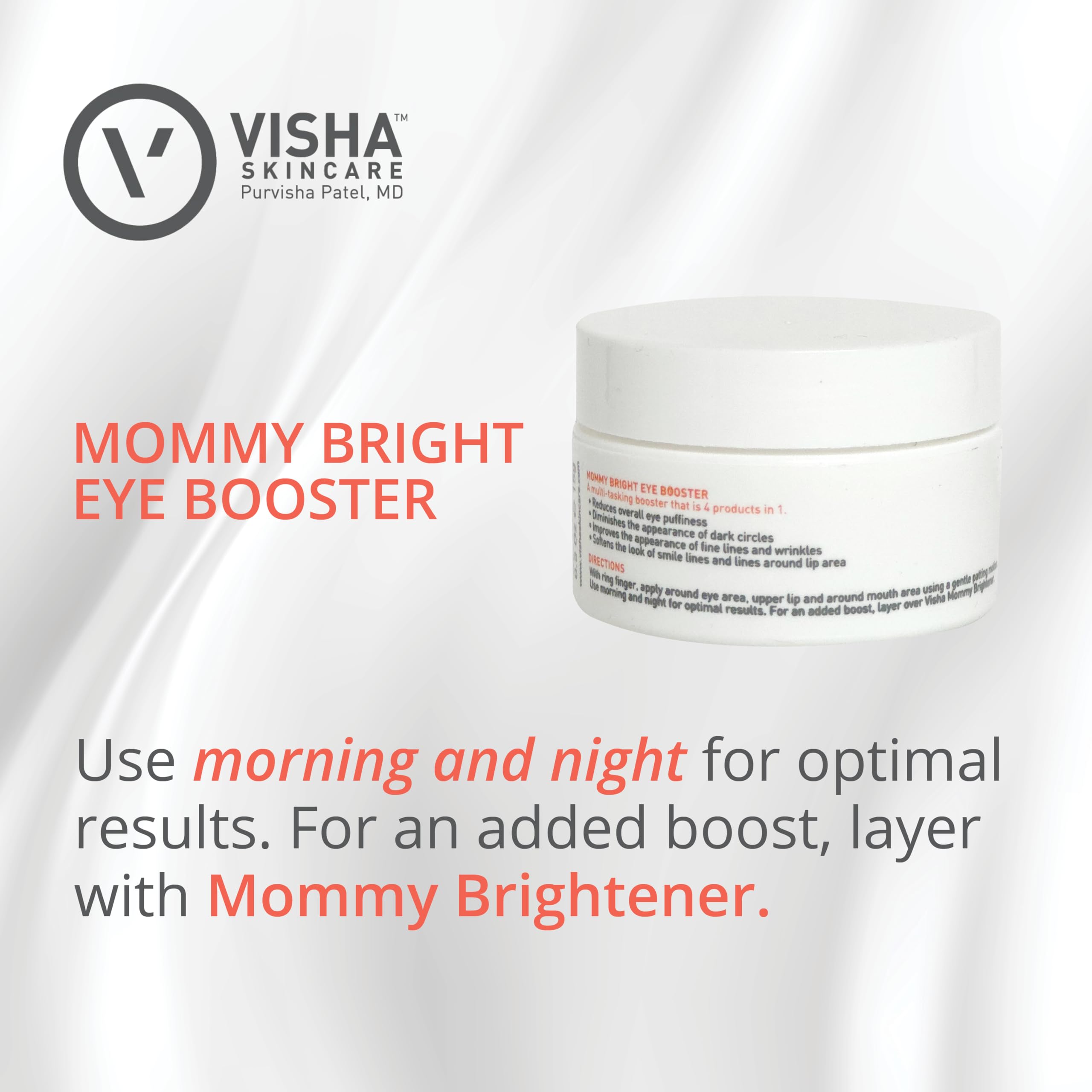 Visha Skin Care Mommy Bright Eye Booster