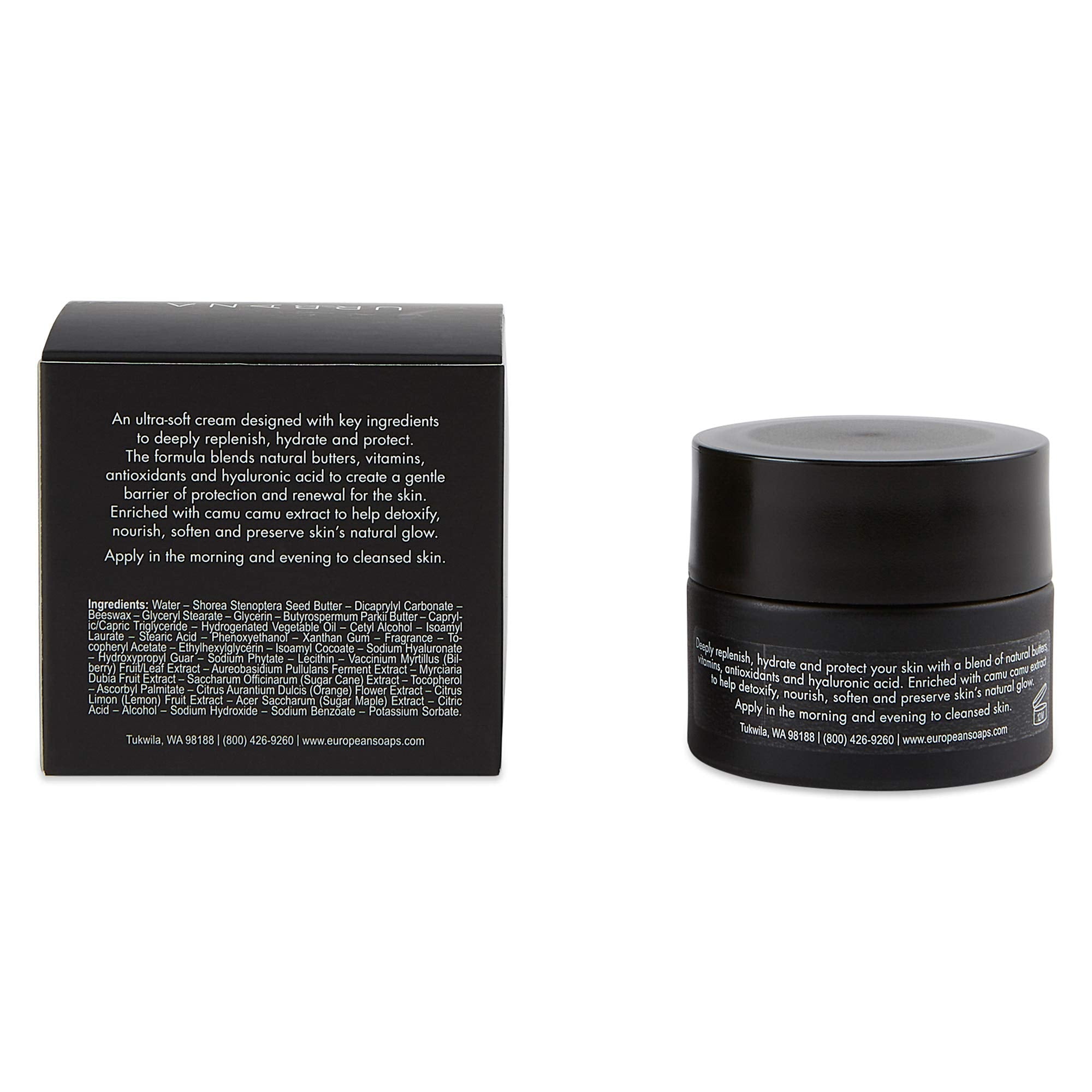 Urbana Face moisturizer - tea + tonic, Colorless