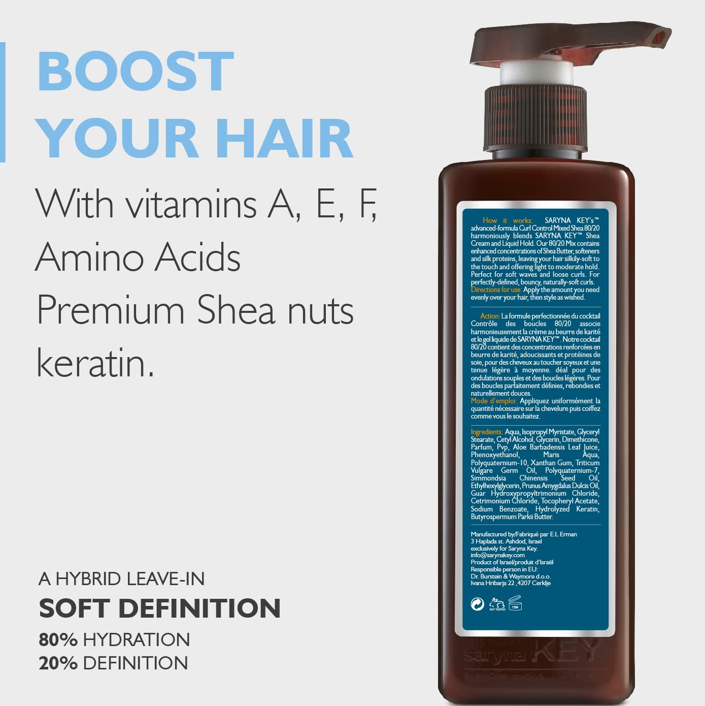 Saryna Key Mix Shea 80% Cream 20% Glaze Keratin Treatment