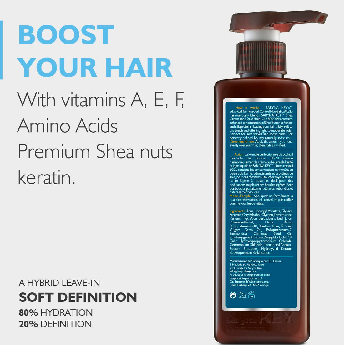 Saryna Key Mix Shea 80% Cream 20% Glaze Keratin Treatment