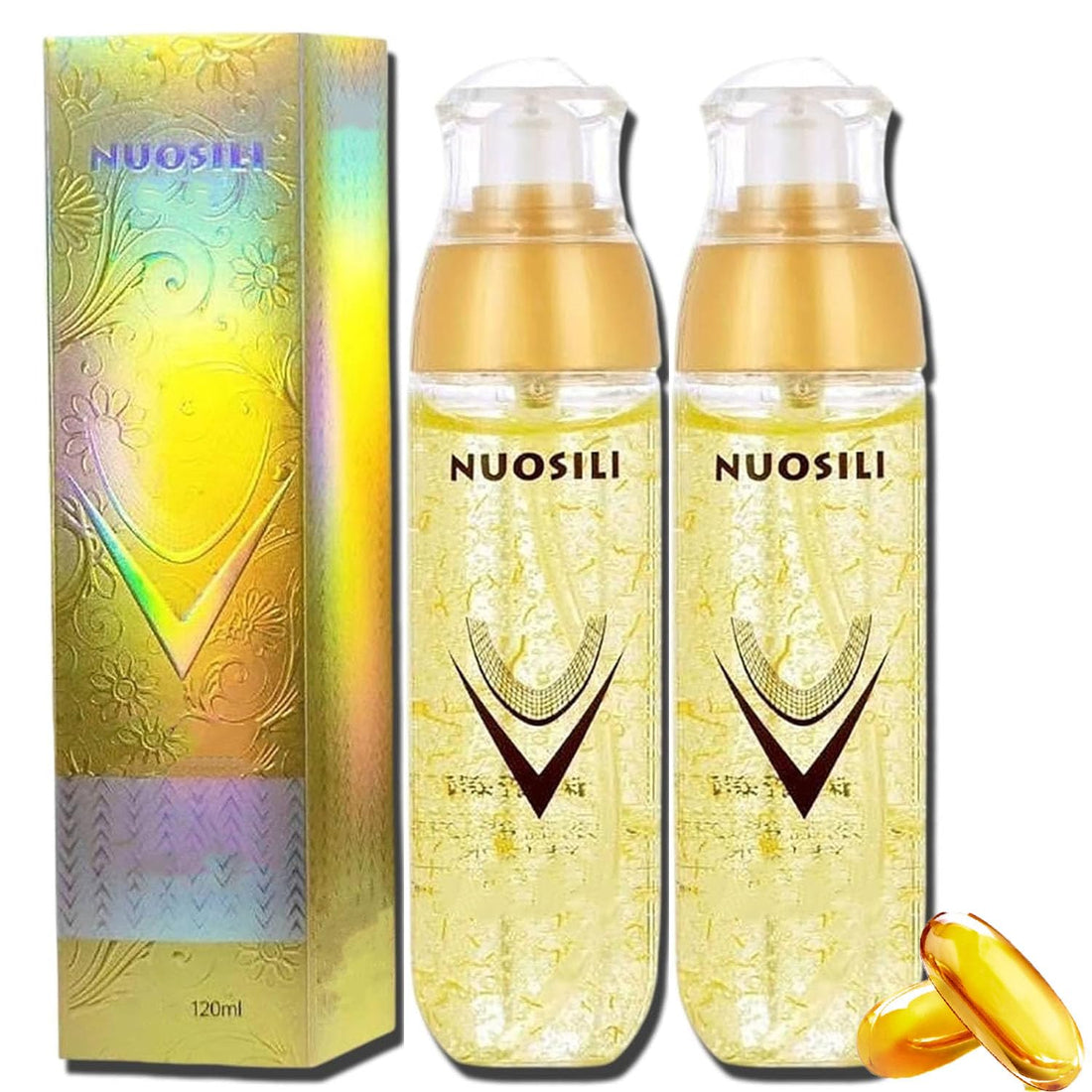 Ecdoin Anti-Aging Essence, Nuosili Face Lift Spray, Ecdoin Anti Wrinkle Serum, Tighten and Reduce Wrinkles, Anti-Wrinkle Lifting Firm Toner Water, Moisturizes for Mature and Dry Skin (2)