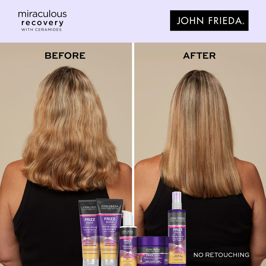 john frieda frizz ease miraculous recovery conditioner 250 ml