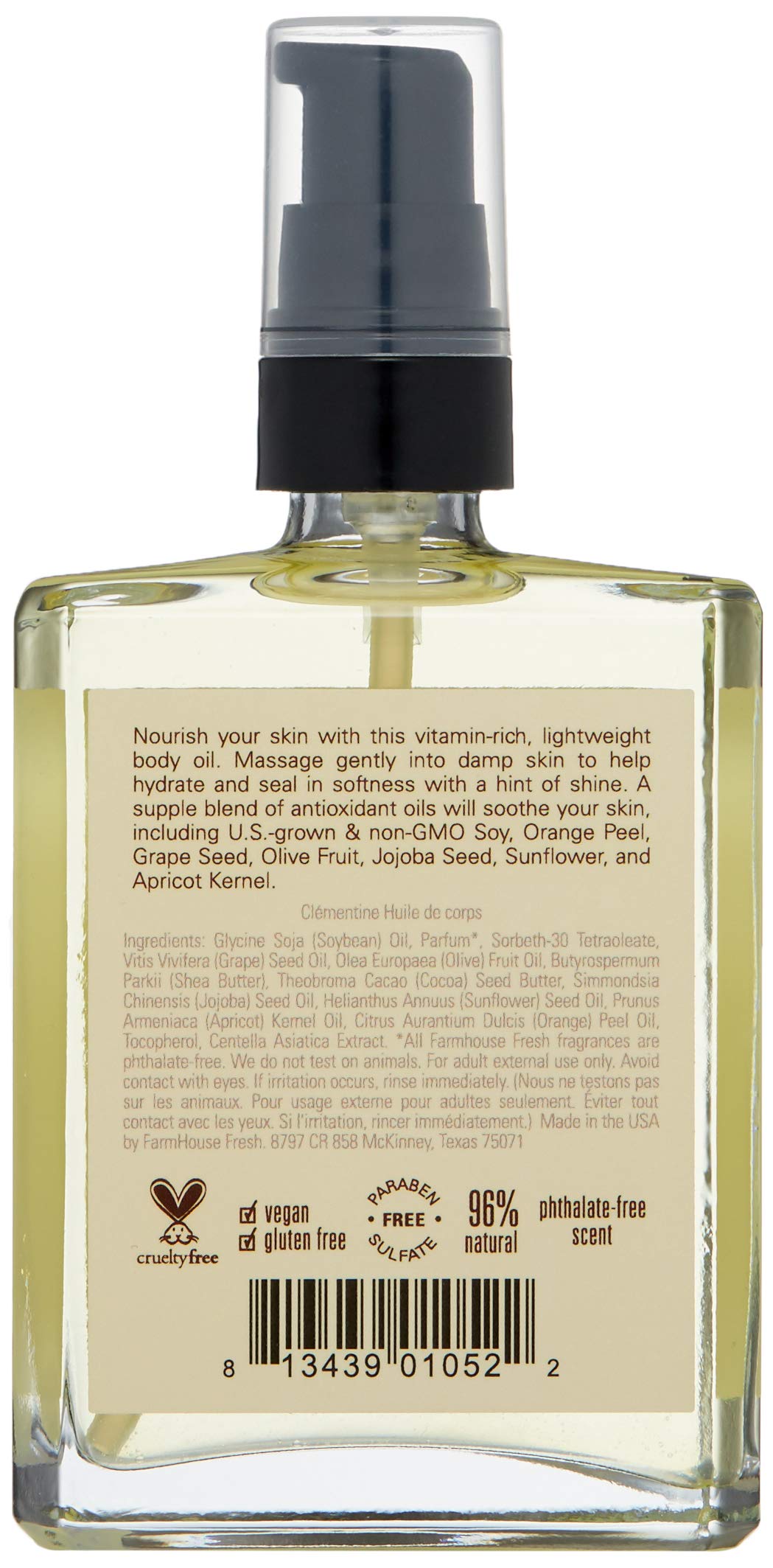 Farmhouse Fresh Clementine Sparkling Soak 7.3 oz by FarmHouse Fresh