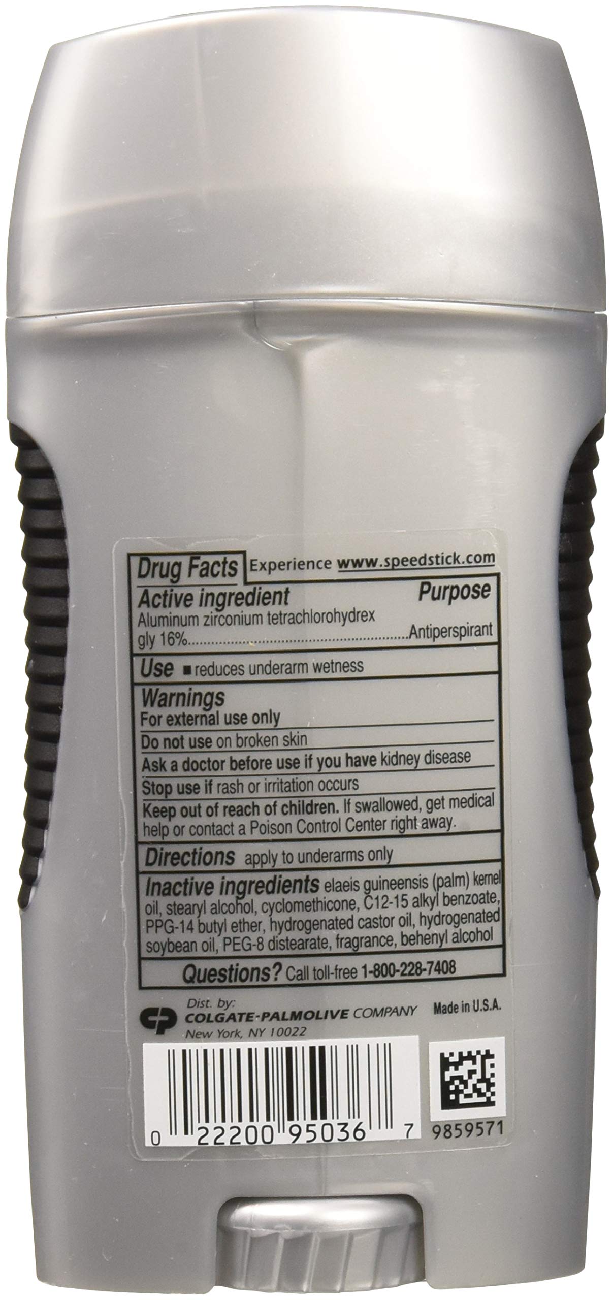 Speed Stick Antiperspirant Deodorant - Irish Spring Original - Net Wt. 2.7 OZ (76 g) Each - Pack of 3