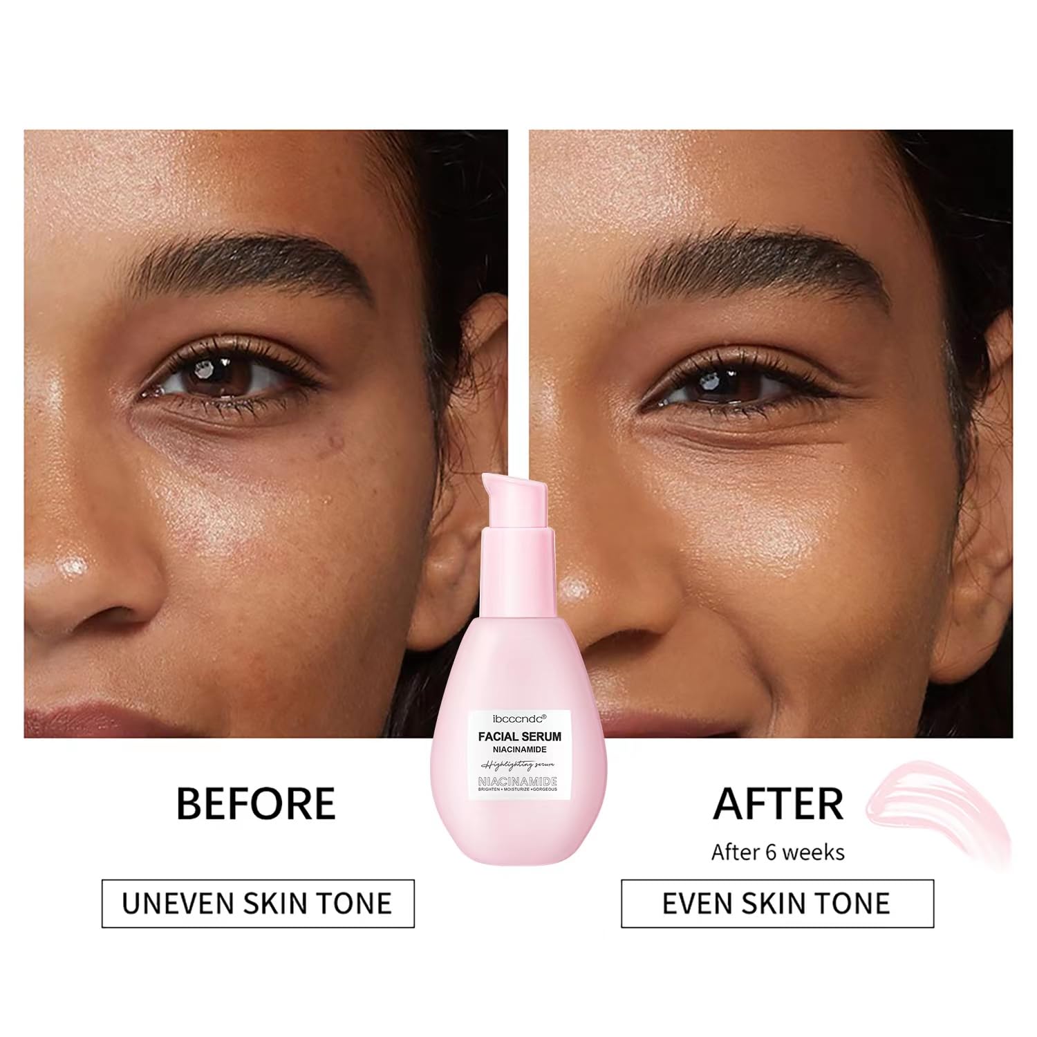 75ML Watermelon Niacinamide Serum, Watermelon Hydrating Serum With Hyaluronic Acid,Brighten Moisturizing,Lightweight Watermelon Toner, 2.64Fl Oz