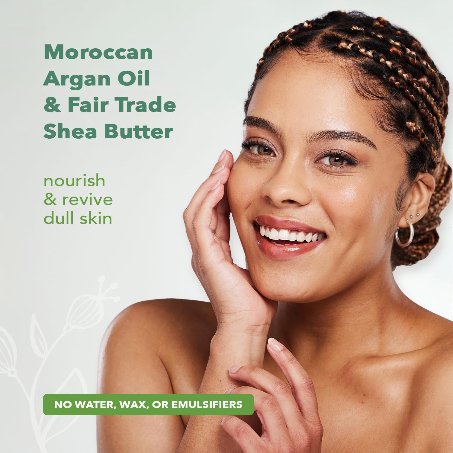 Nourish Organic Rejuvenating Body Butter, Argan Butter, Fair Trade, 5.2 Ounce