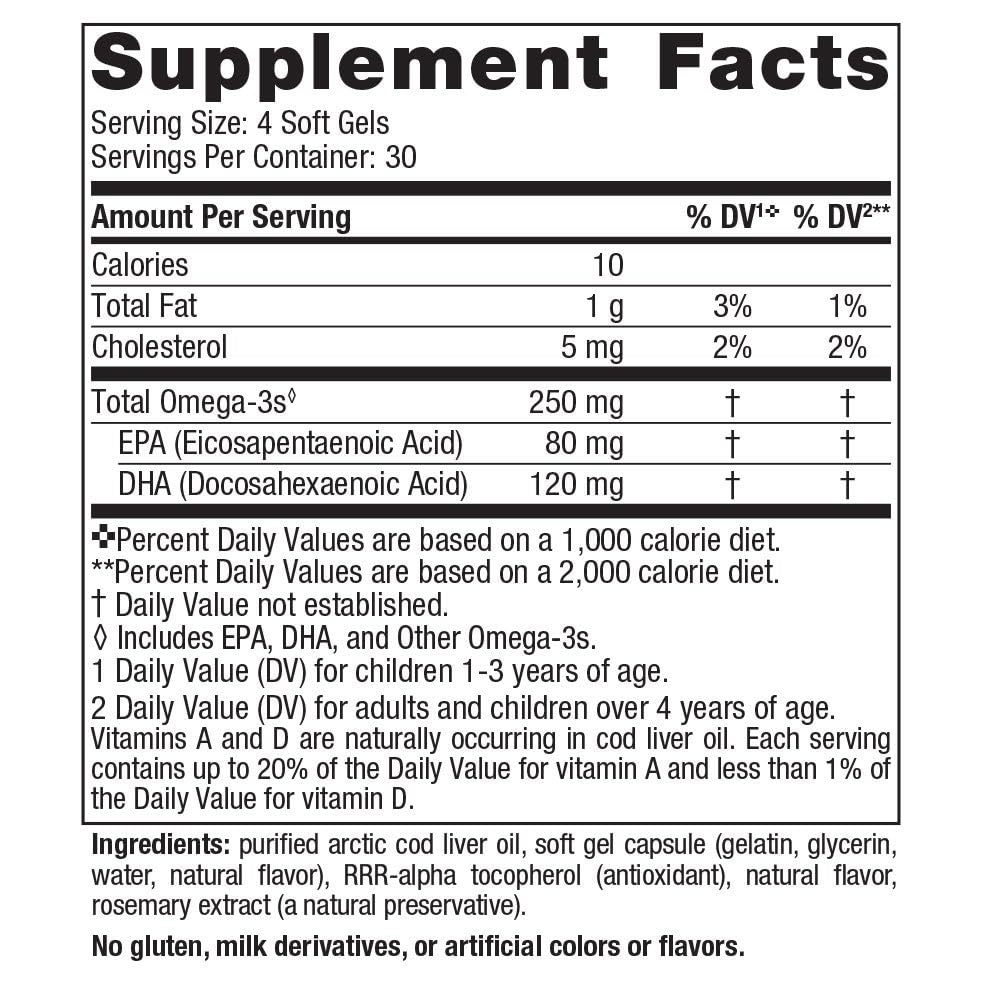 Nordic Naturals Children’s DHA, Strawberry - 120 Mini Chewable Soft Gels for Kids - 250 mg Omega-3 with EPA & DHA - Brain Development & Function - Non-GMO - 30 Servings