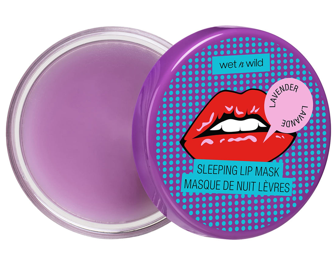 wet n wild Perfect pout night lip mask, Lavender, 0.21 Ounce