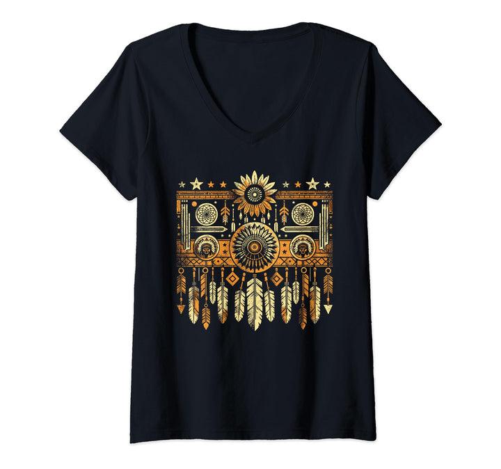 Native Pride V-Neck T-Shirt