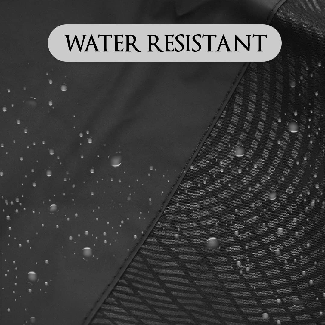 Betty Dain Signature Cosmix Coloring / Styling Cape with Chemical-proof Panel, Black