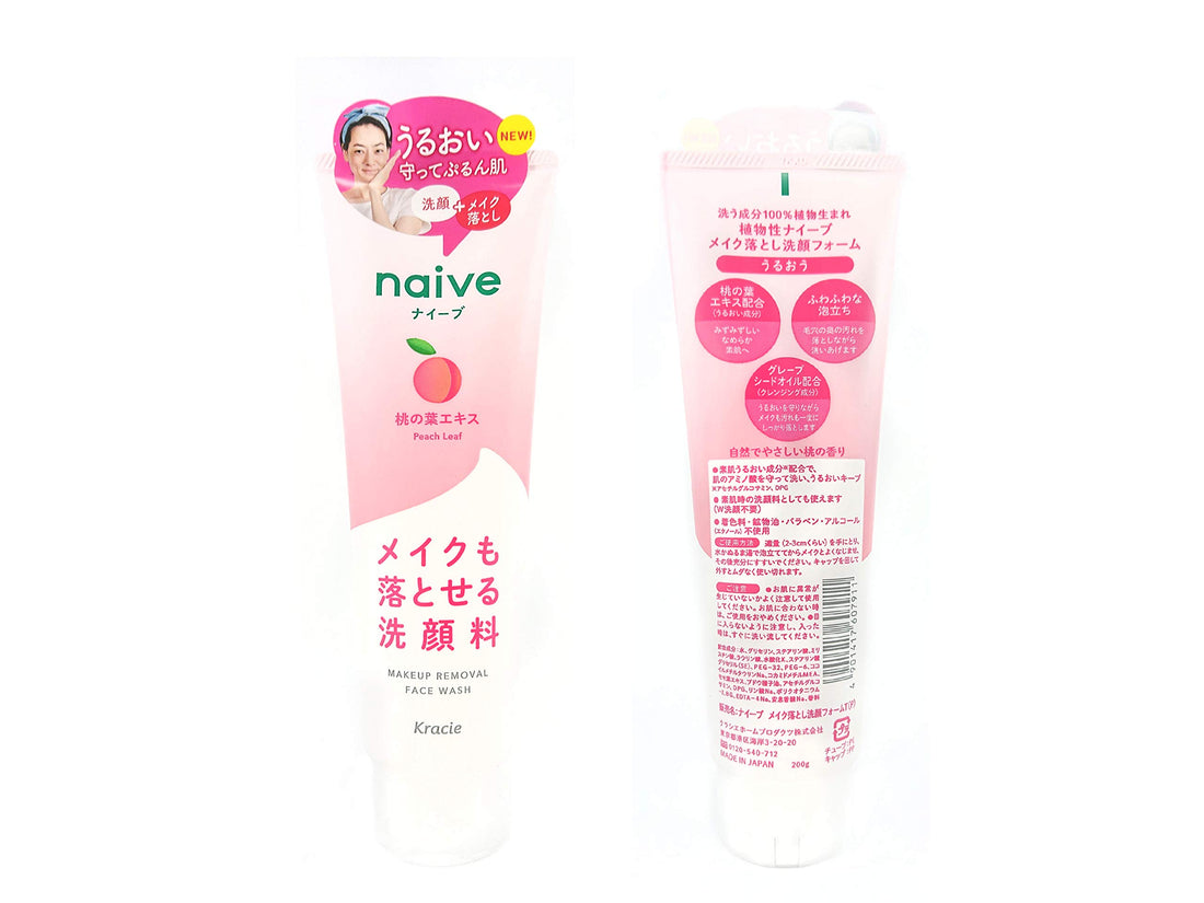 Naive Kracie Makeup Cleansing Foam Peach, 200g