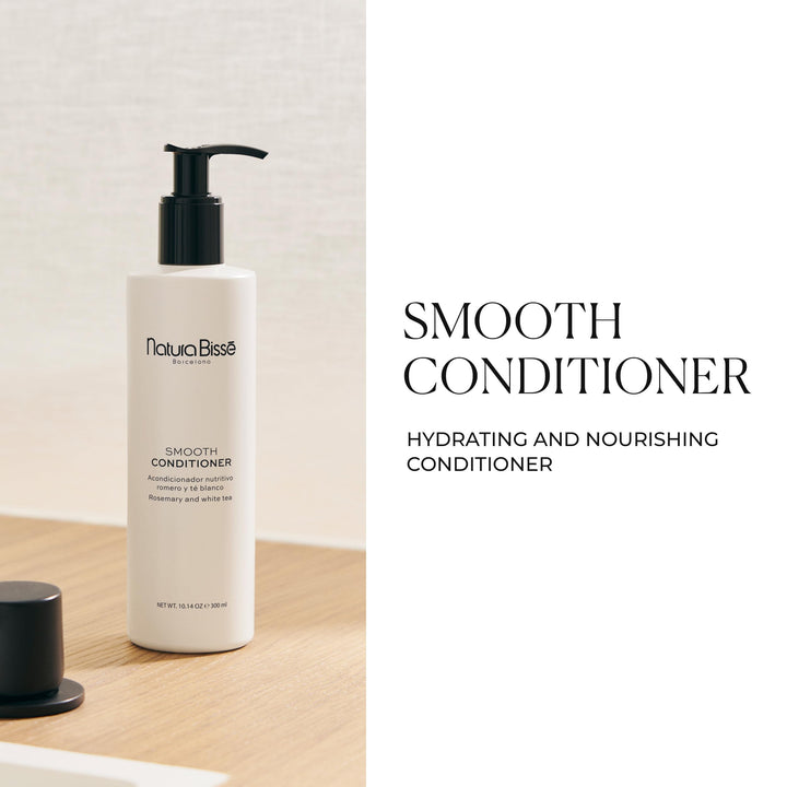 Natura Bissé Smooth Conditioner | Hydrating & Nourishing Conditioner | Rosemary & White Tea Scent | For all types of hair, 10 Oz