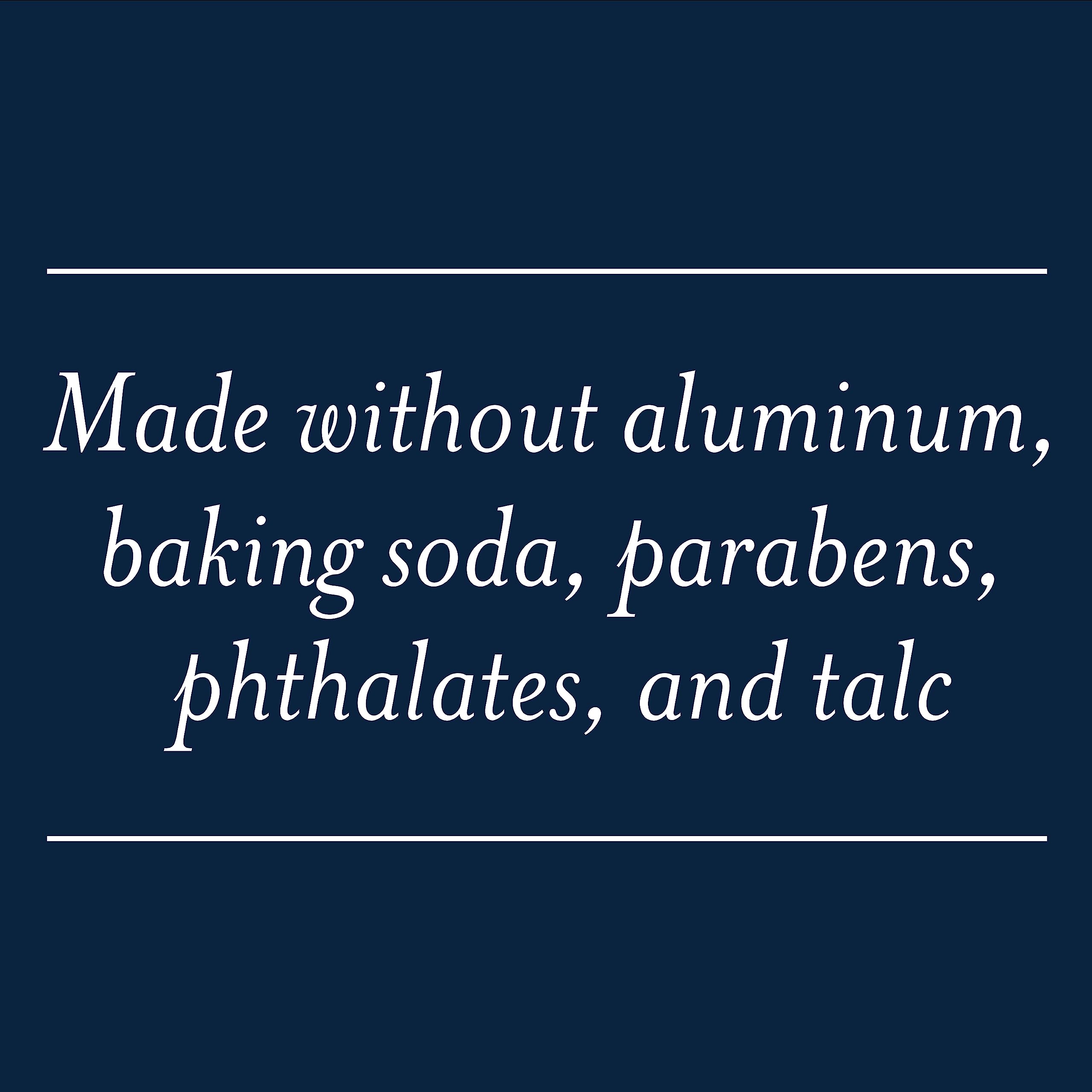 Ivory Aluminum Free Deodorant, Hint of Lavender, 24hr Gentle Deodorant, Dermatologist Tested, Baking Soda Free, Paraben Free, 2.4oz (Pack of 6)