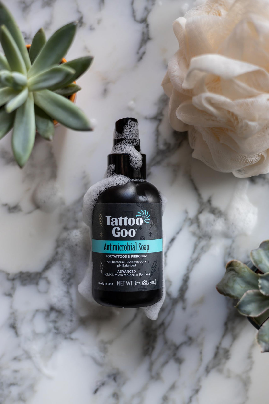 Tattoo Goo Deep Cleansing Soap for Tattoos & Piercings 2oz ââ‚¬â€œ New Formula