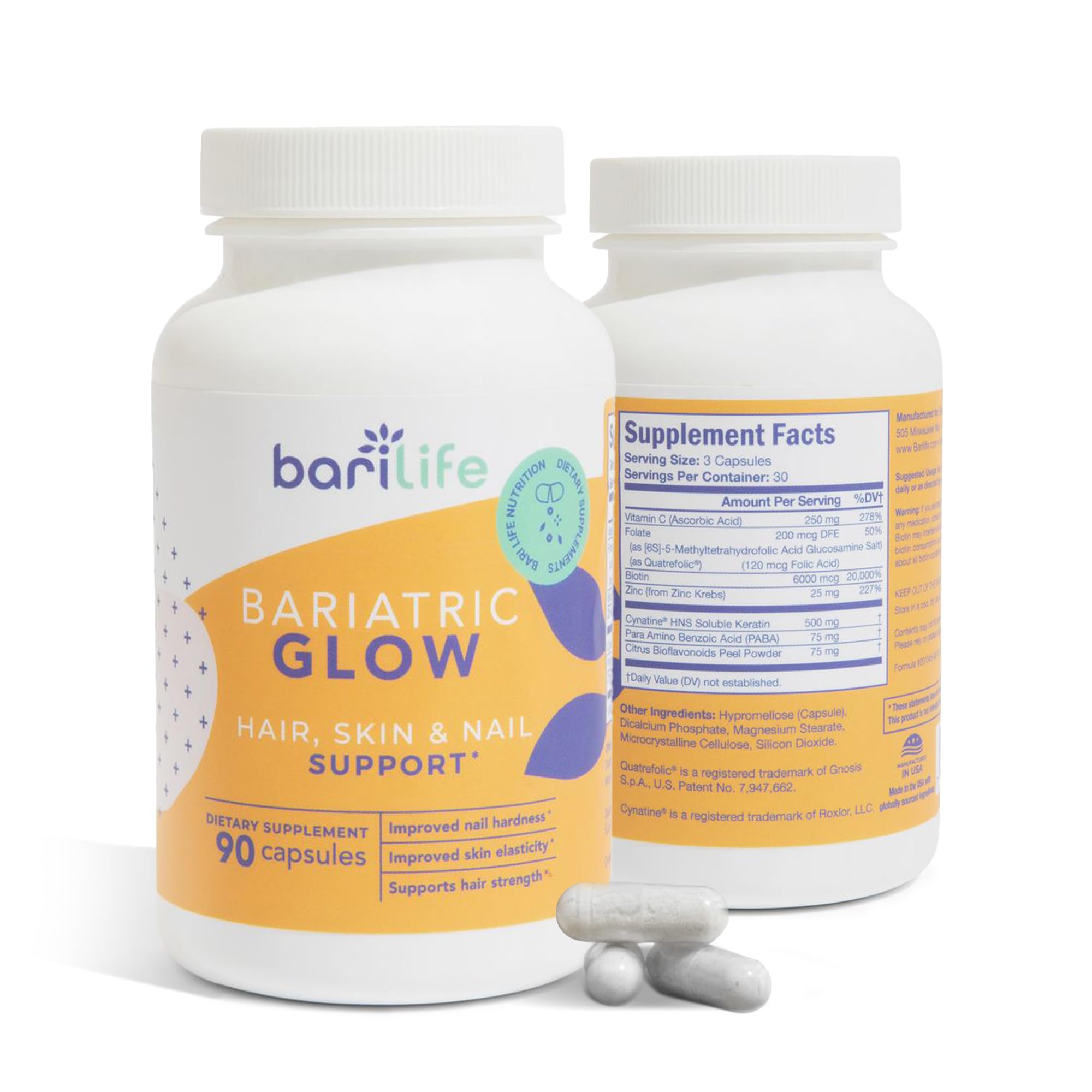 Bari Life Hair, Skin & Nails Supplement