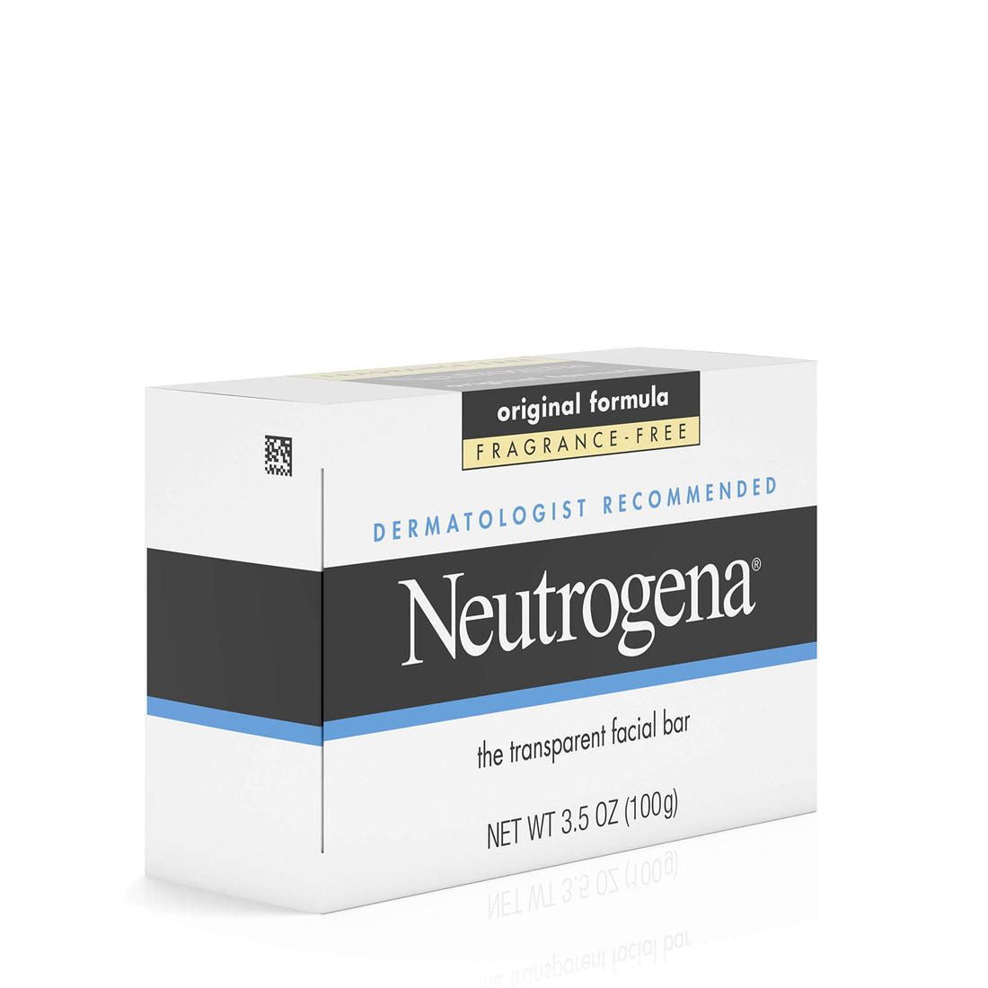 Neutrogena Transparent Facial Bar, Original Formula, Fragrance Free, 3.5 Ounce
