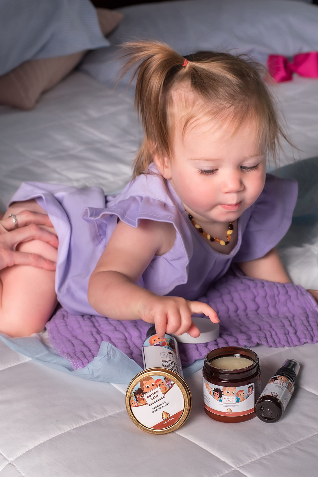 Punkin Butt Baby Bottom Balm | Natural Relief for Rashes, Cuts or Skin Irritation | 2 oz