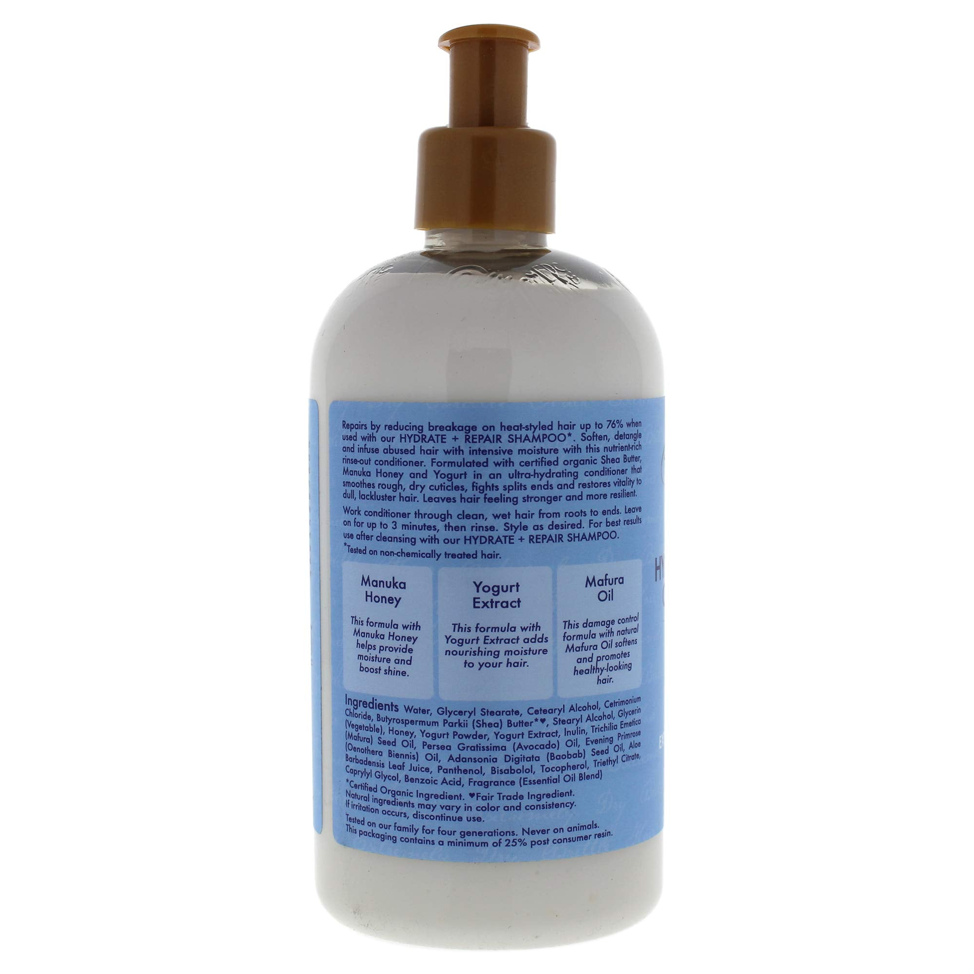 SheaMoisture Manuka Honey & Yogurt Hydrate & Repair Conditioner, 13 Fluid Ounce
