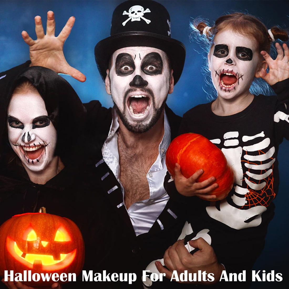 MEICOLY 9 Colors Face Body Paint Set,1.01x9oz/Box,Water Based Washable Face Paint for Adult Kid,Elphaba Green Face Paint,Safe Body Paint for Skin,Red White Blue Face Painting Kit for Halloween Makeup