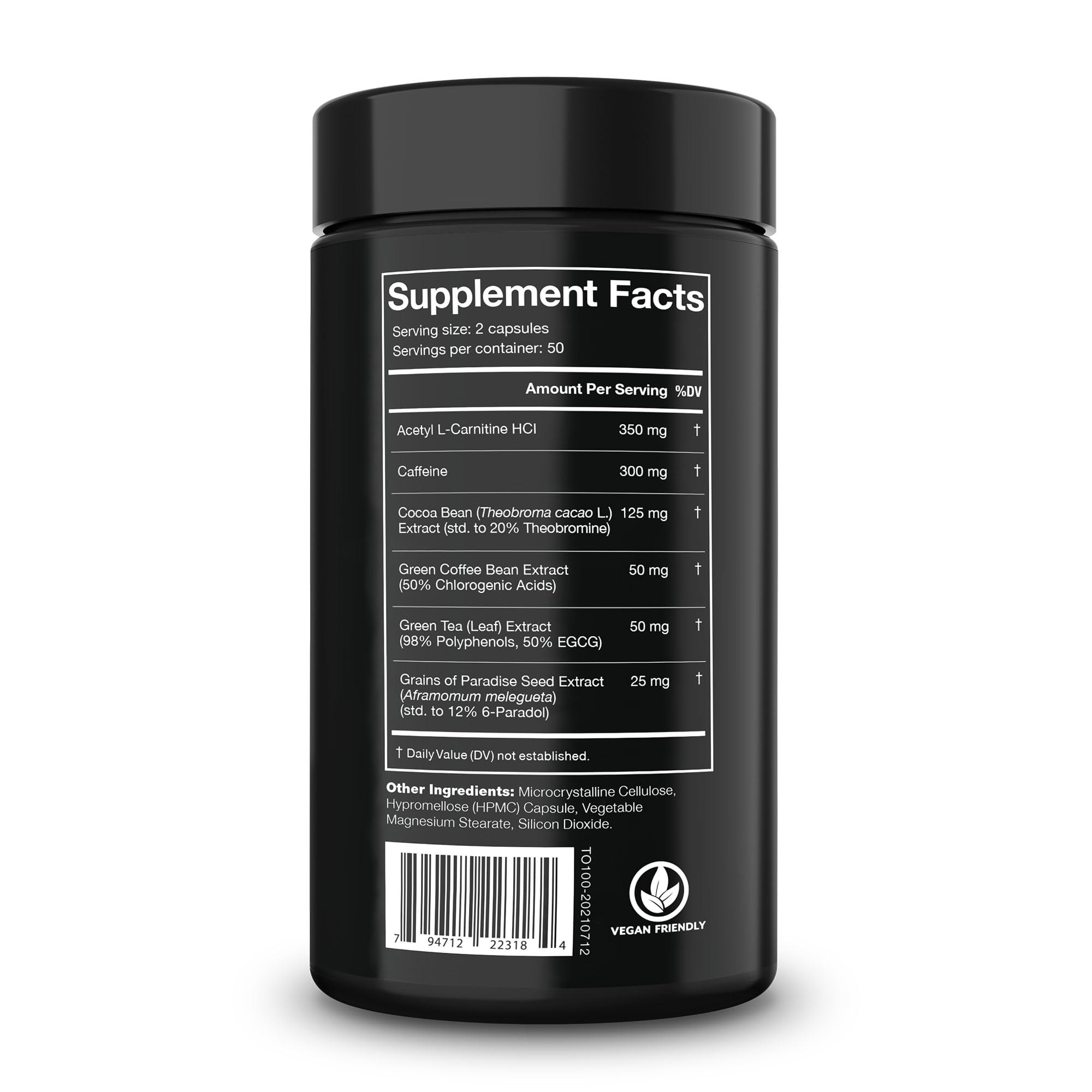 JNX SPORTS The Omen! Thermogenic Fat Burner – Dietary Supplement for Men & Women with L Carnitine | Appetite Suppressant & Metabolism Booster | 100 Capsules