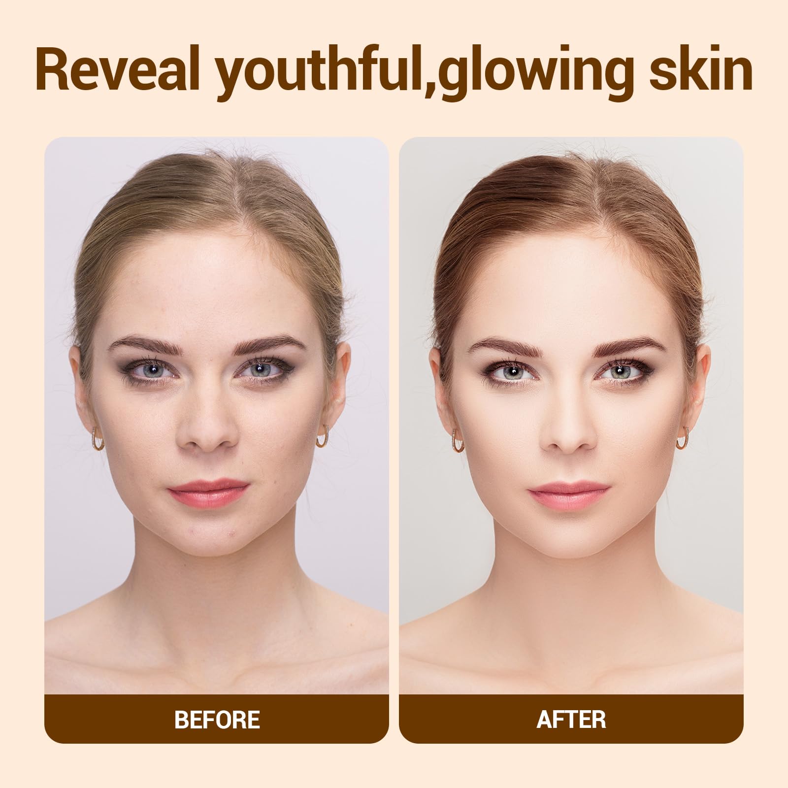 POEROES Snail Mucin Cream 99.3% Moisturizer Face Cream 4.23 Fl Oz Daily Face Moisturizer for Dry Skin Sensitive Skin Acne-prone Face Lotion