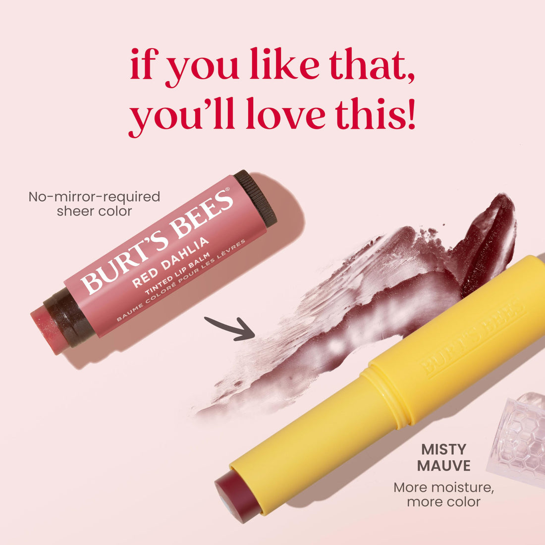 Burt's Bees Boosted Balm Pink Pout 0.16oz