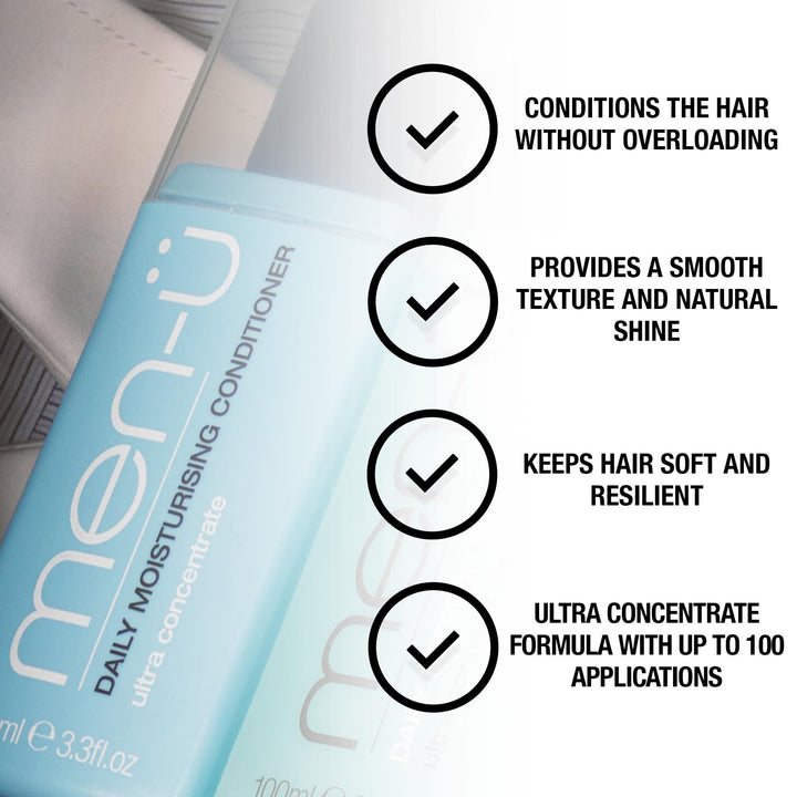 men-u Daily Moisturising Conditioner 100ml/3.3oz