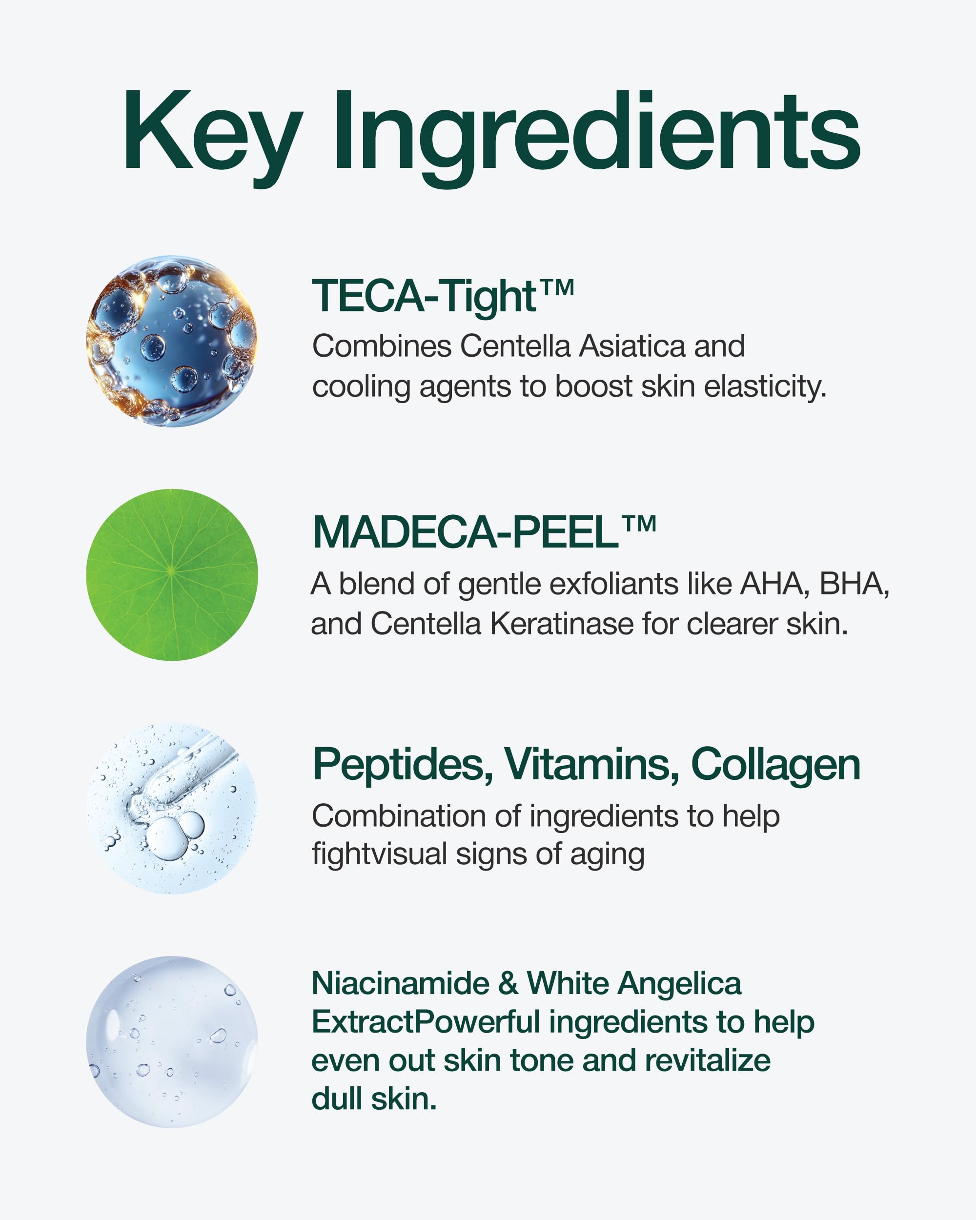 Centellian 24 Madeca Double Tightening Ampoule Pad (5.58fl oz x 60 pcs) - Pore Minimizer, Hydrating & Exfoliating Pads for Smoother Skin Texture, Vegan Certified, Korean Skin Care