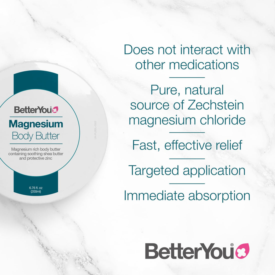 Better You 180 ml Magnesium Body Butter