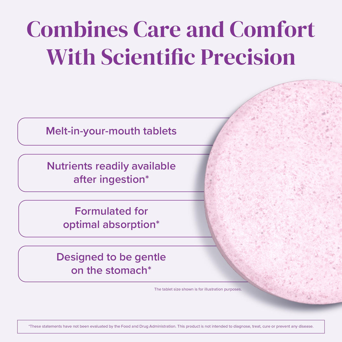 Barimelts Bariatric Multivitamin with Iron - 60 Fast-Dissolving Tablets (1-Month Supply) - Sugar-Free Bariatric Vitamins for Women, Natural Fruit Flavor