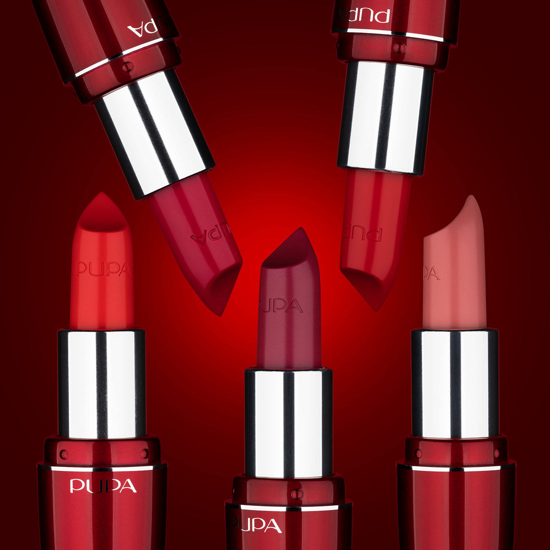 Pupa Volume Lipstick - # 100 (Nude) - 3.5ml/0.123oz