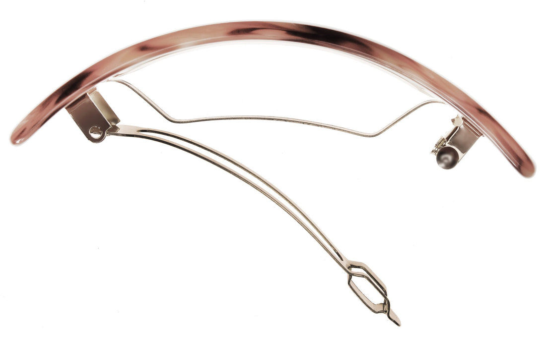 France Luxe Rectangle Volume Barrette - Caramel Horn by France Luxe