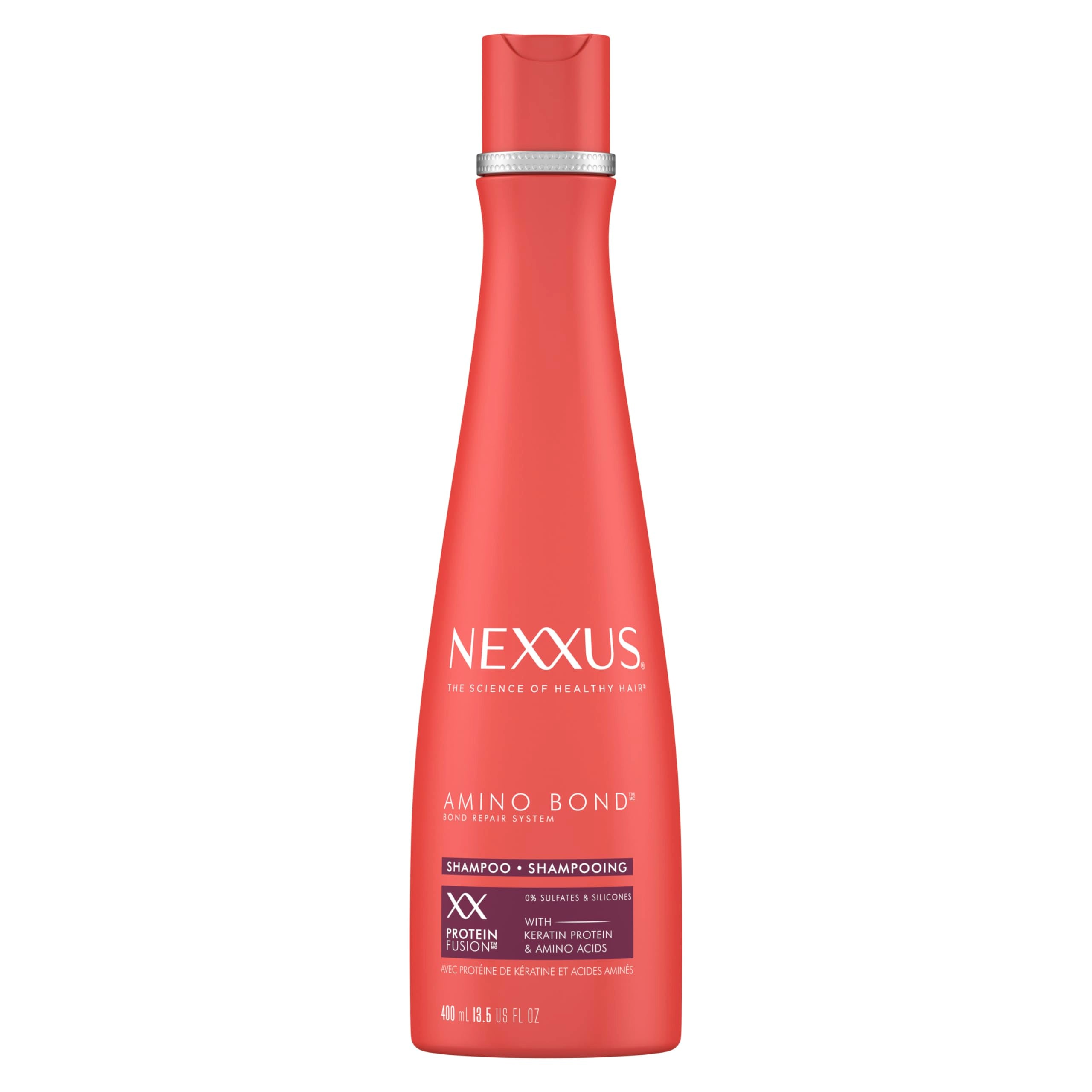 Nexxus Shampoo Amino Bond for All Types of Damaged Hair with Amino Acids & Keratin Protein 13.5 oz