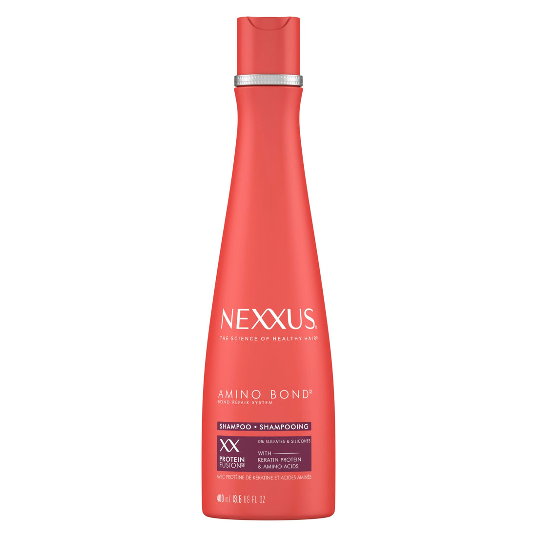 Nexxus Shampoo Amino Bond for All Types of Damaged Hair with Amino Acids & Keratin Protein 13.5 oz