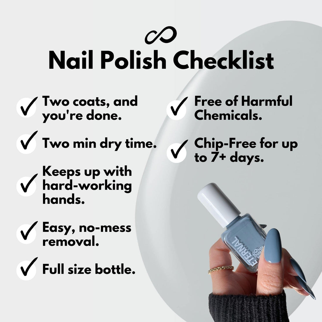 Eternal 4 Collection ââ‚¬â€œ Set of 4 Nail Polish: Long Lasting, Mirror Shine, Quick Dry, Neutral Colors (Minimalist)