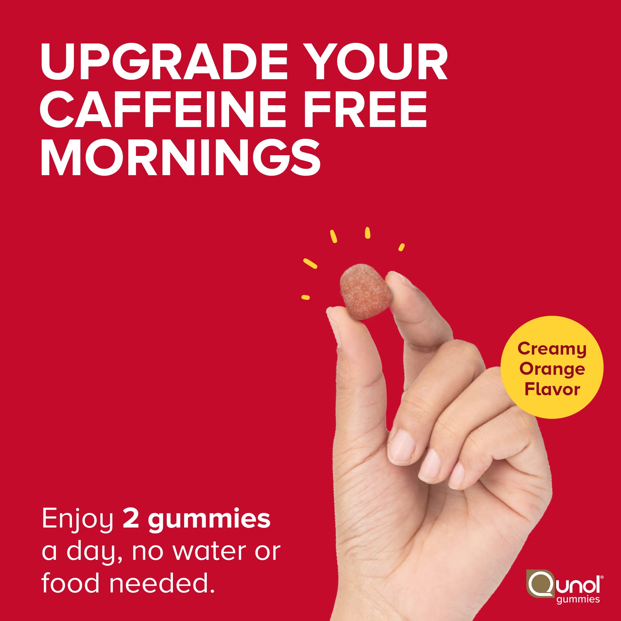 Qunol CoQ10 Gummies, CoQ10 100mg, Delicious Gummy Supplements, Helps Support Heart Health, Vegan, Gluten Free, Ultra High Absorption, 2 Month Supply (60 Count, Pack of 2)